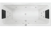 SAN DIEGO INSET BATH OR SPA BATH WITH SIZES 1790 MM AND 12/14/18 FLUSH JETS-14-1790